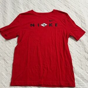 Nike Men's Bold Red Short Sleeve Tee